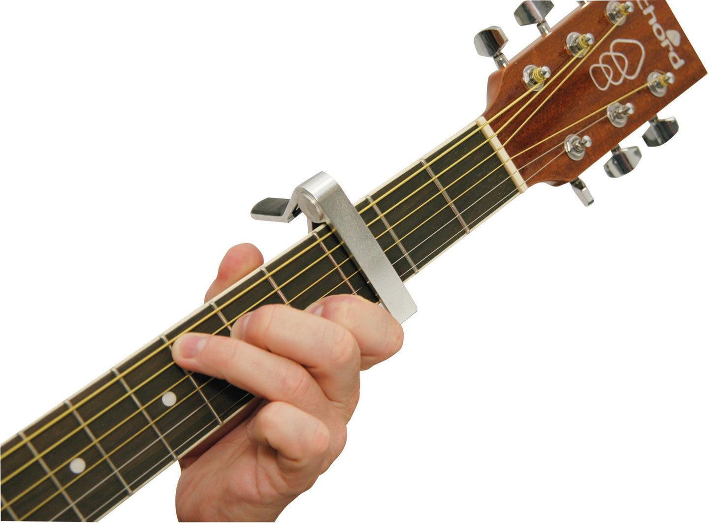 Chord Guitar spring capo - silver - view 2