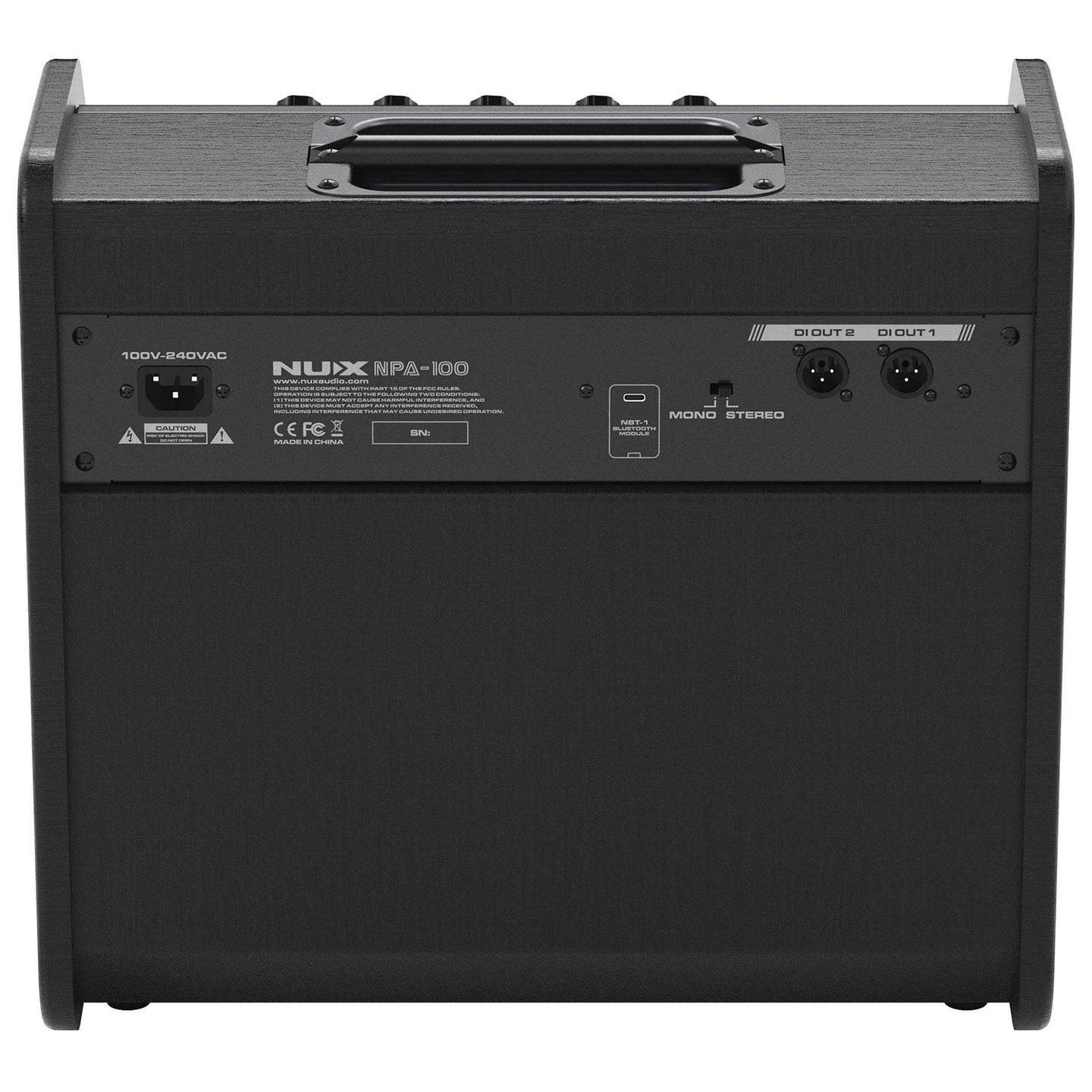 NU-X NPA-100 Monitor / Drum Amplifier - view 3