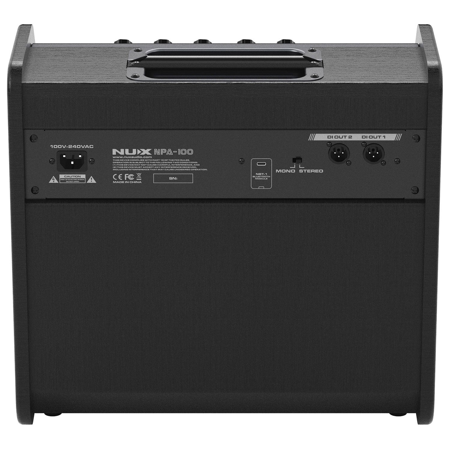 NU-X NPA-100 Monitor / Drum Amplifier - view 3