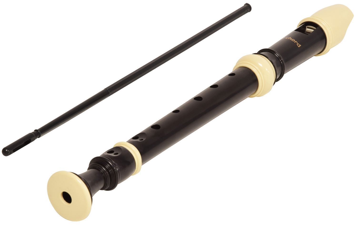 Chord Descant Baroque recorder - black & cream - view 2