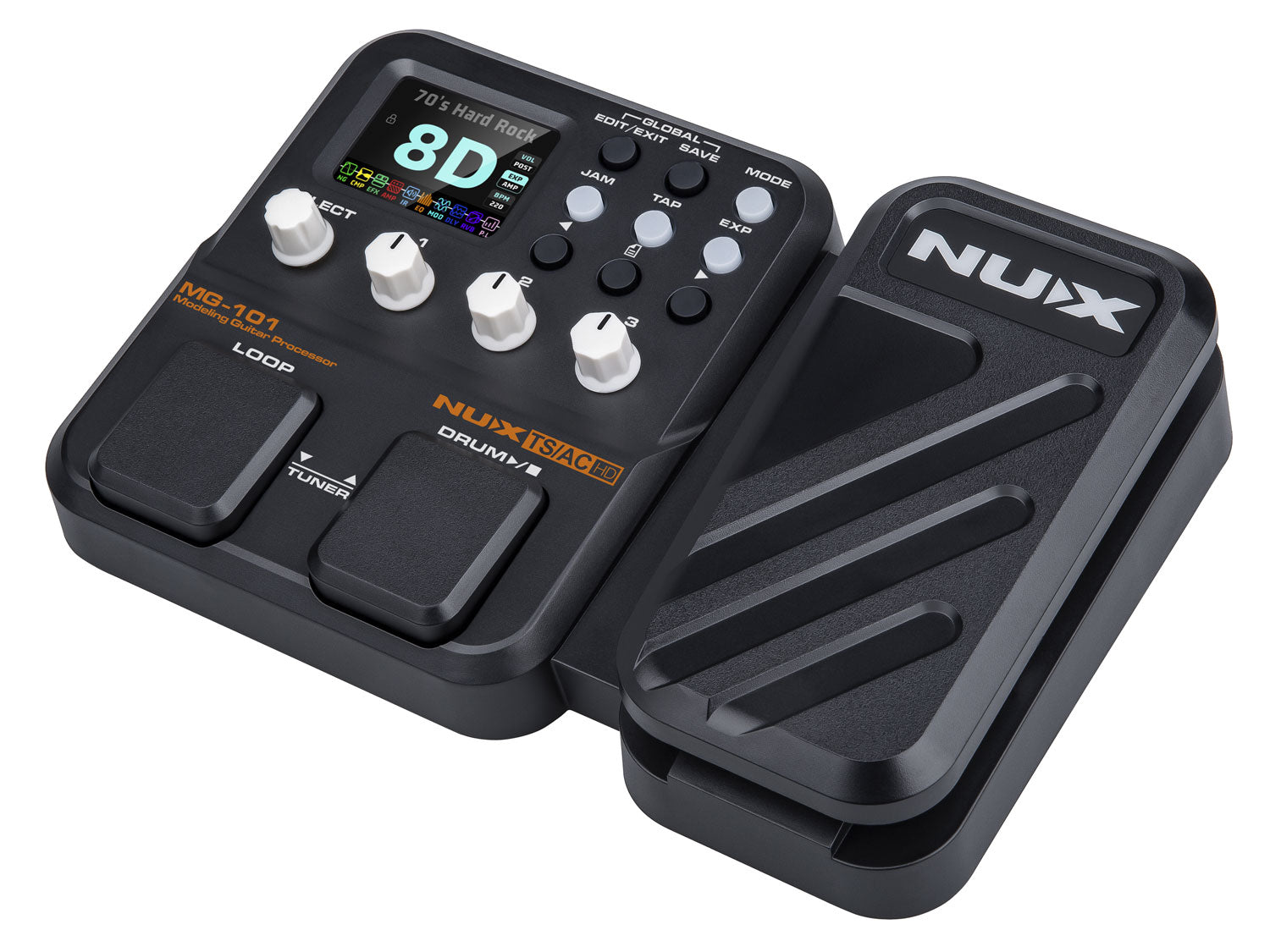 NU-X MG-101 Multi-Effect Pedal - view 3