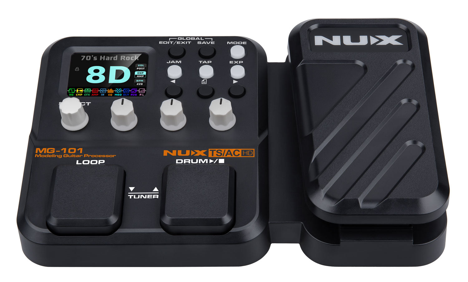 NU-X MG-101 Multi-Effect Pedal - view 7