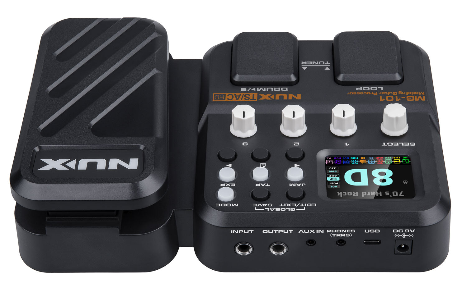 NU-X MG-101 Multi-Effect Pedal - view 8