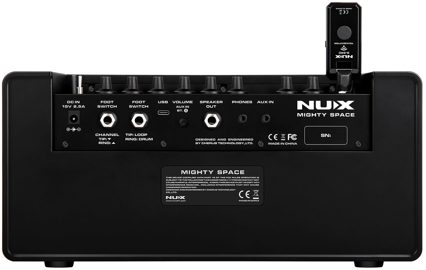 NU-X Mighty Space Portable Wireless Modelling Amplifier - view 8