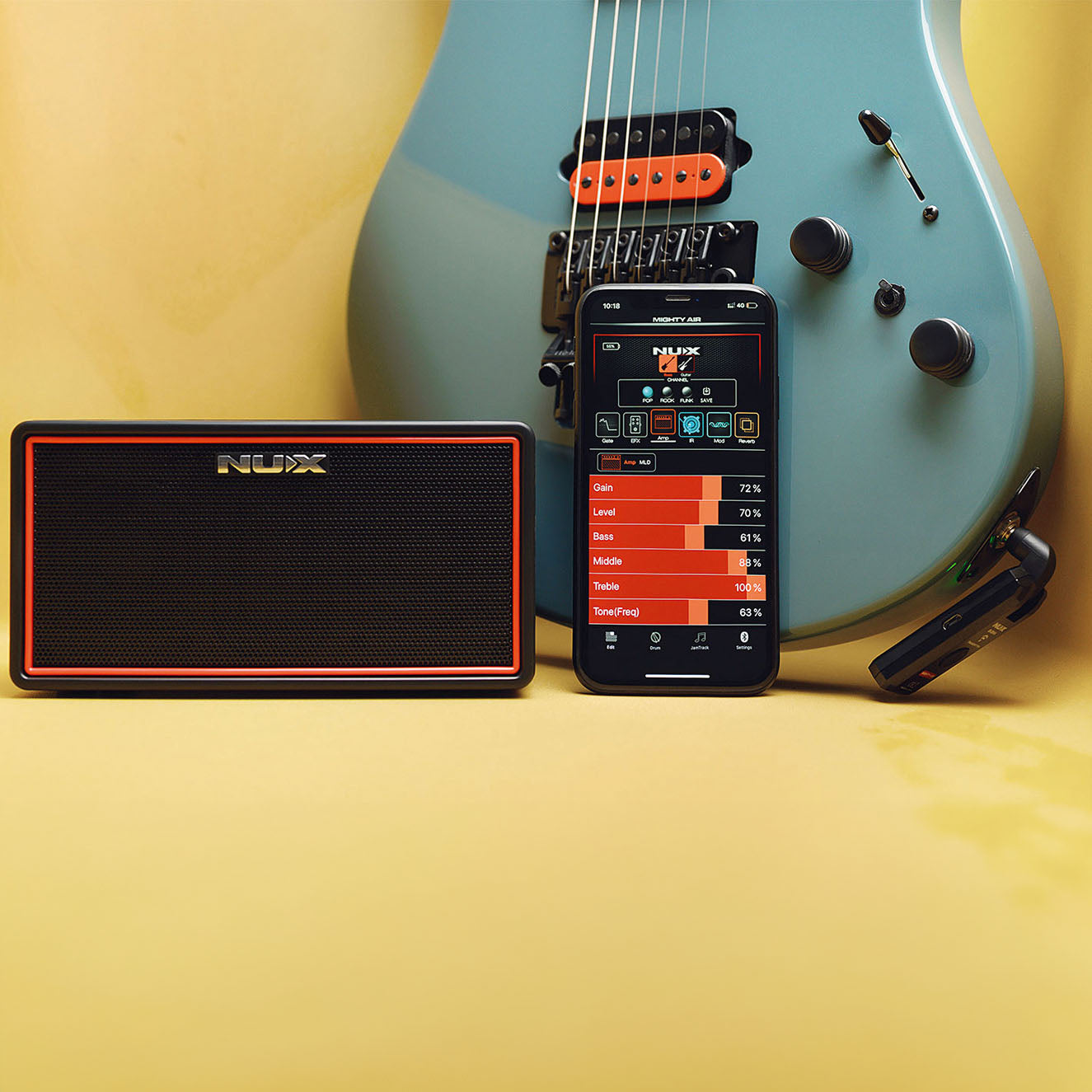 NU-X Mighty Air Guitar/Bass Amp with Wireless Bug - view 14
