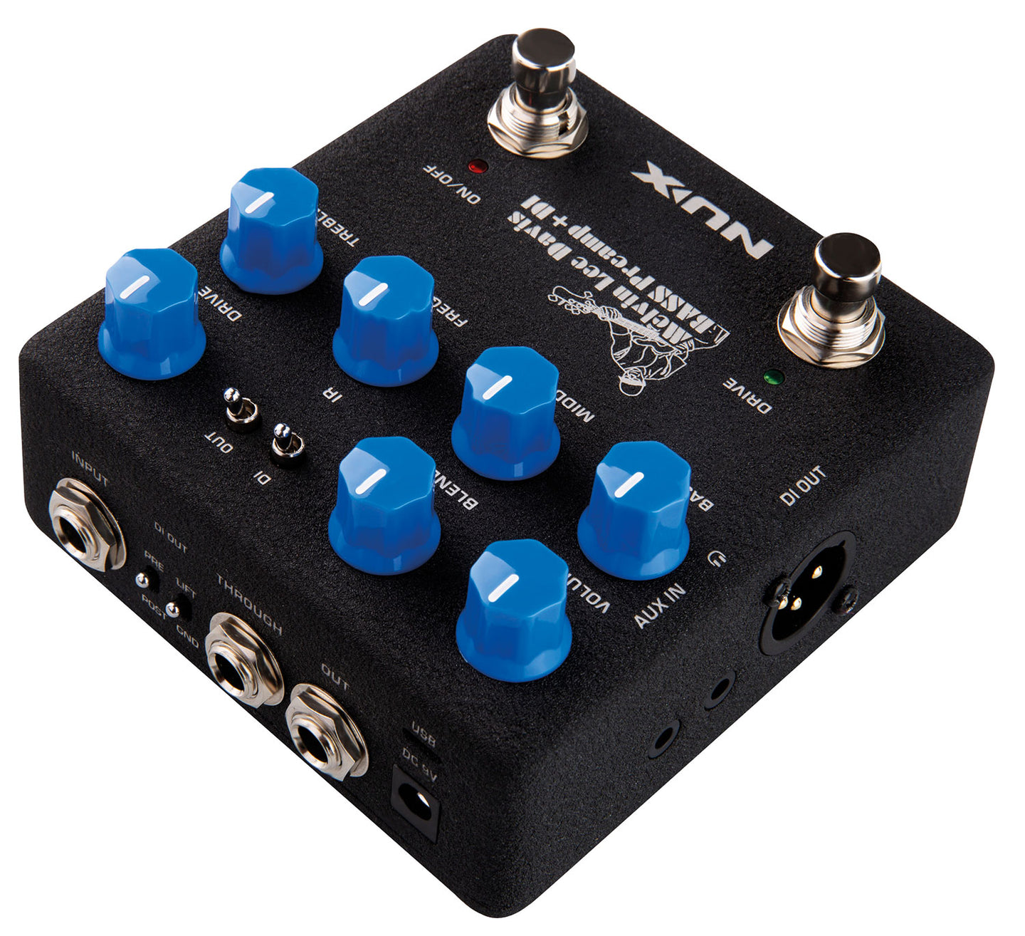 NU-X MLD Bass Preamp + DI Pedal - view 7