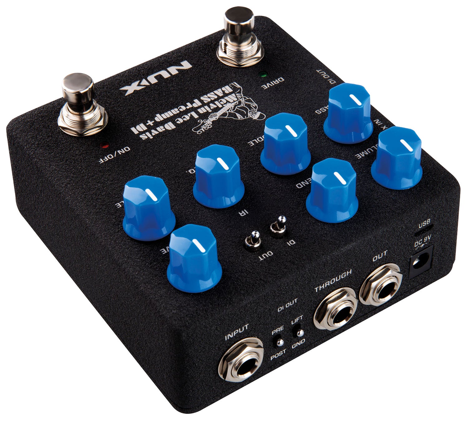 NU-X MLD Bass Preamp + DI Pedal - view 8