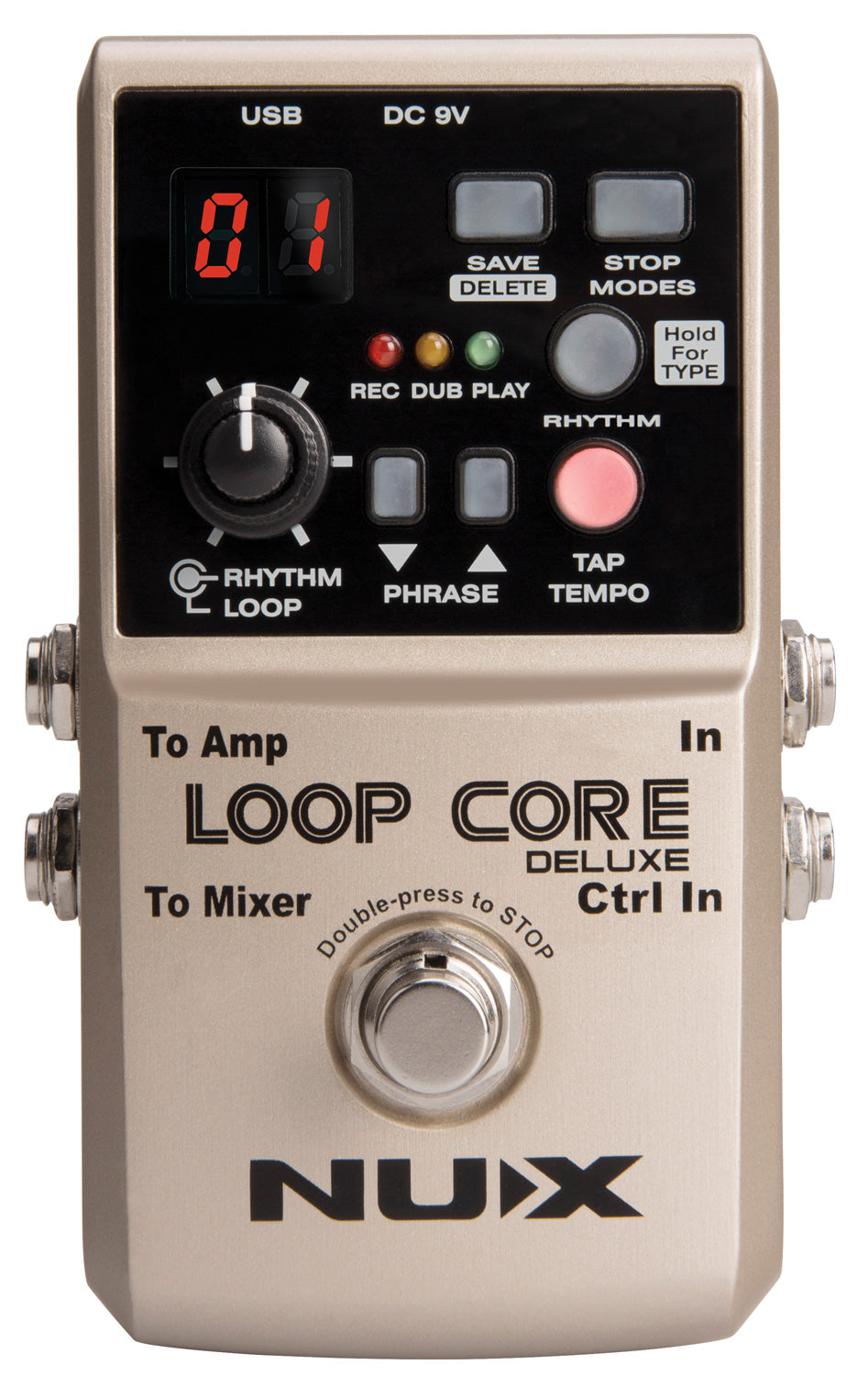 NU-X Loop Core Deluxe 24-bit Looper Pedal Bundle - view 3