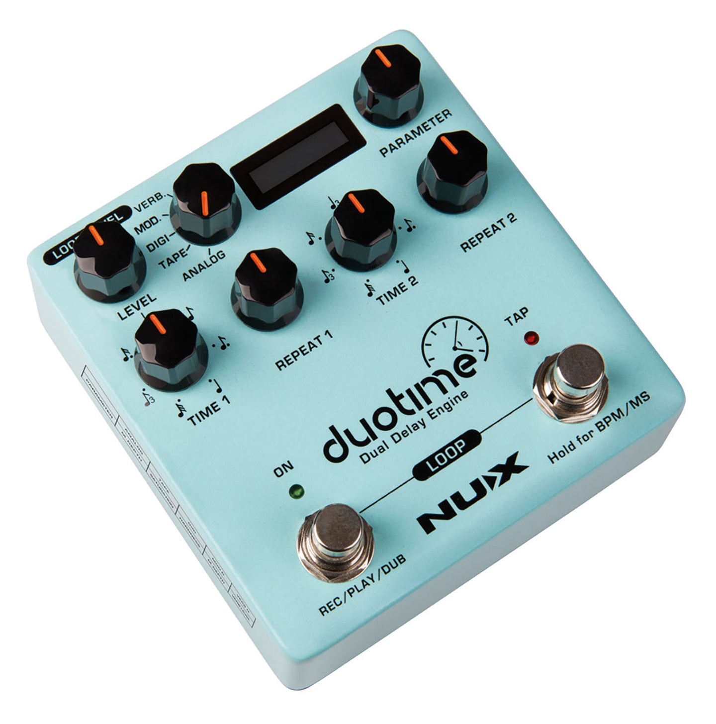 NU-X Duo Time Dual Delay Pedal - view 2