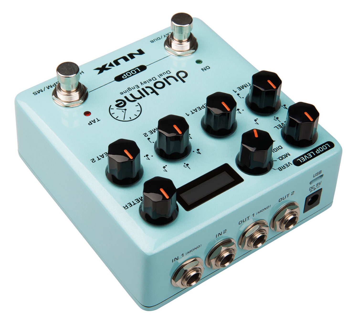 NU-X Duo Time Dual Delay Pedal - view 4