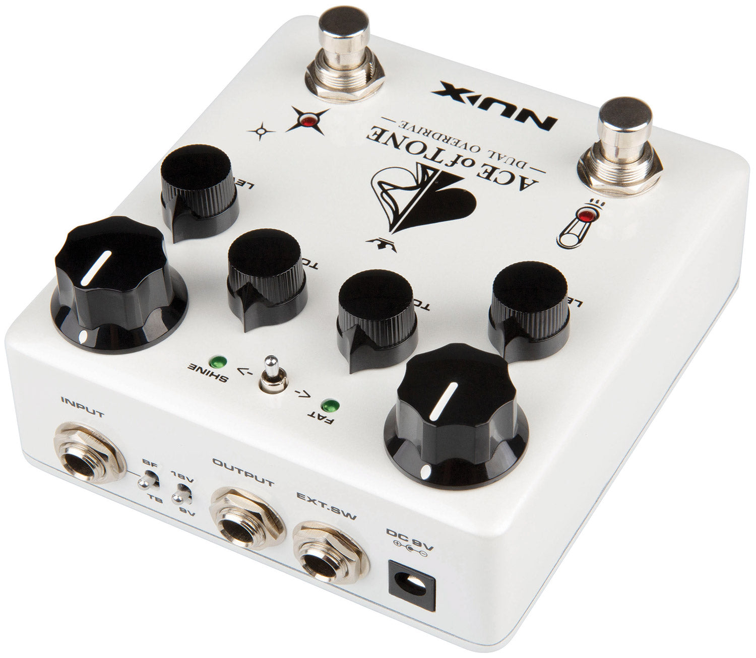 NU-X Ace of Tone Dual Overdrive Pedal - view 4