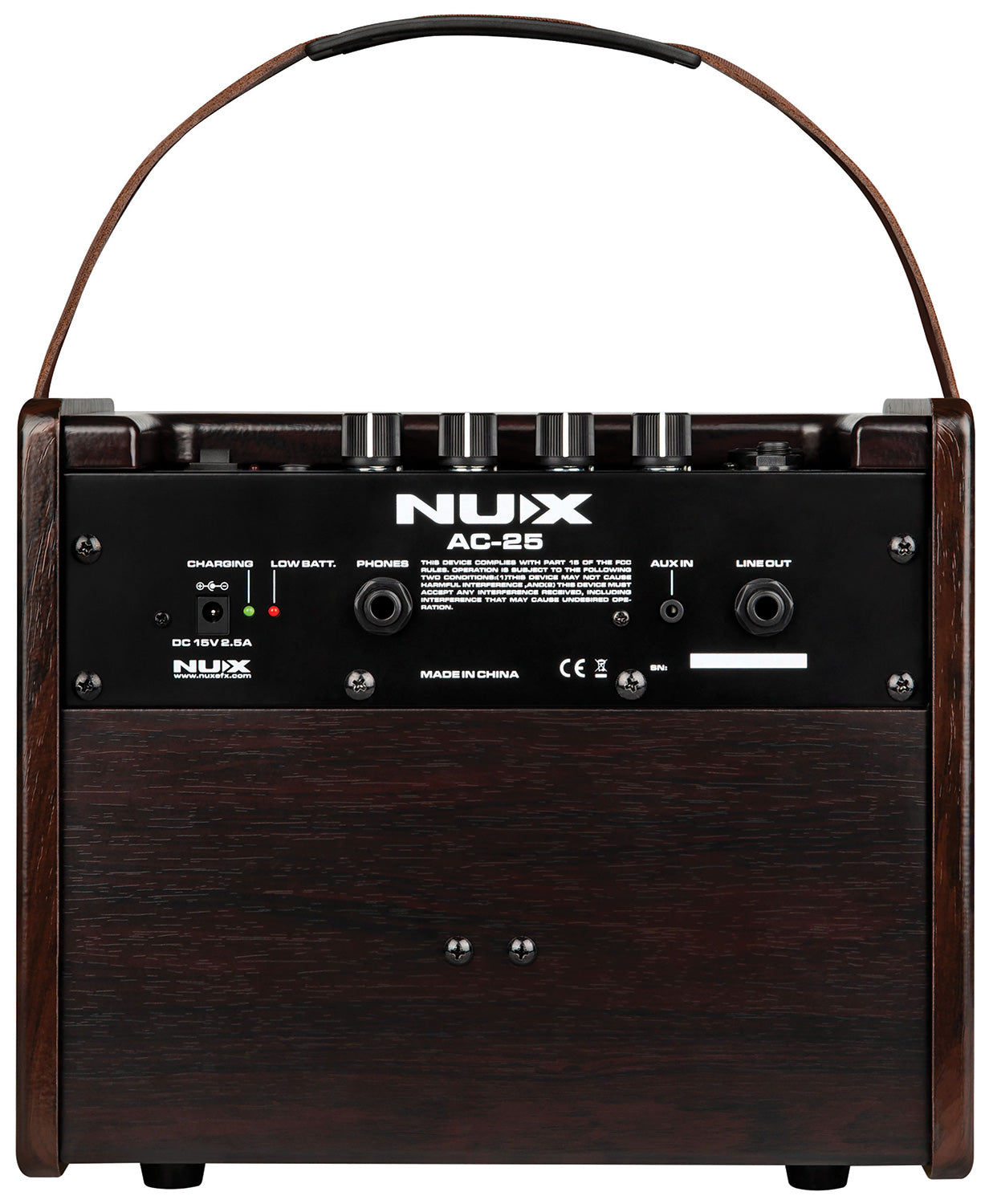 NU-X AC-25 Acoustic Guitar Amplifier - view 8