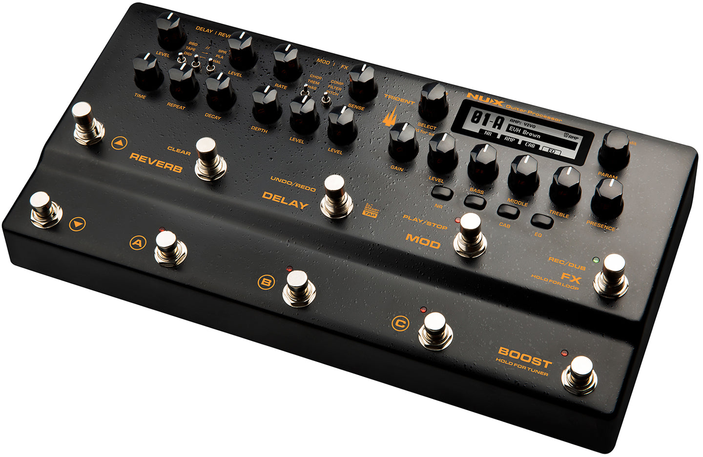 NU-X Trident Amp Simulator & Multi-FX Pedal - view 8