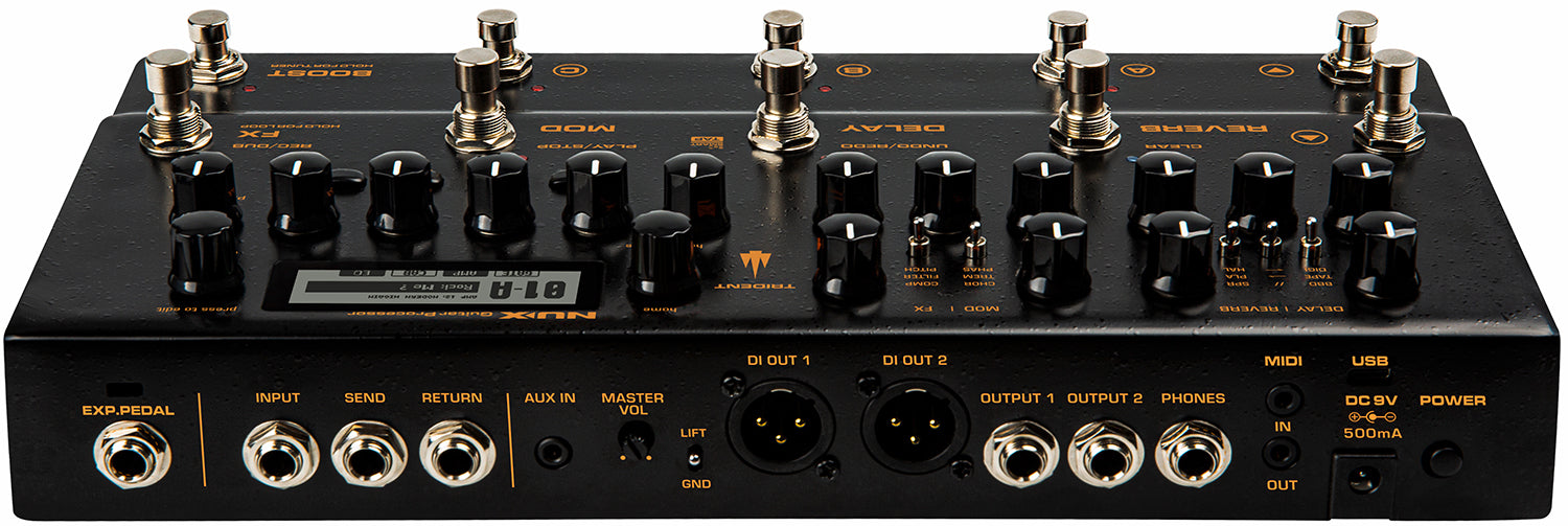 NU-X Trident Amp Simulator & Multi-FX Pedal - view 9