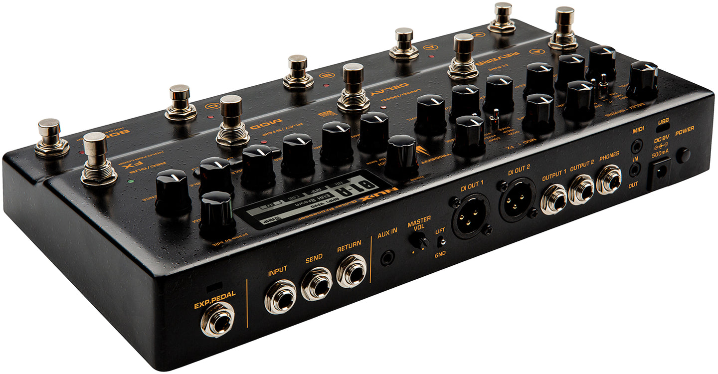 NU-X Trident Amp Simulator & Multi-FX Pedal - view 2