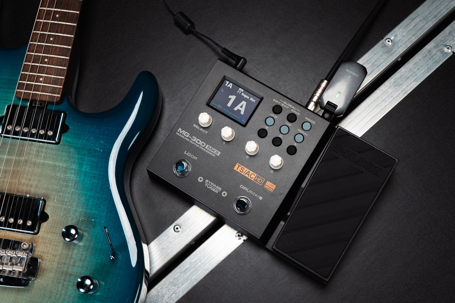 NU-X MG-300 mkII Multi-effect Pedal - view 2