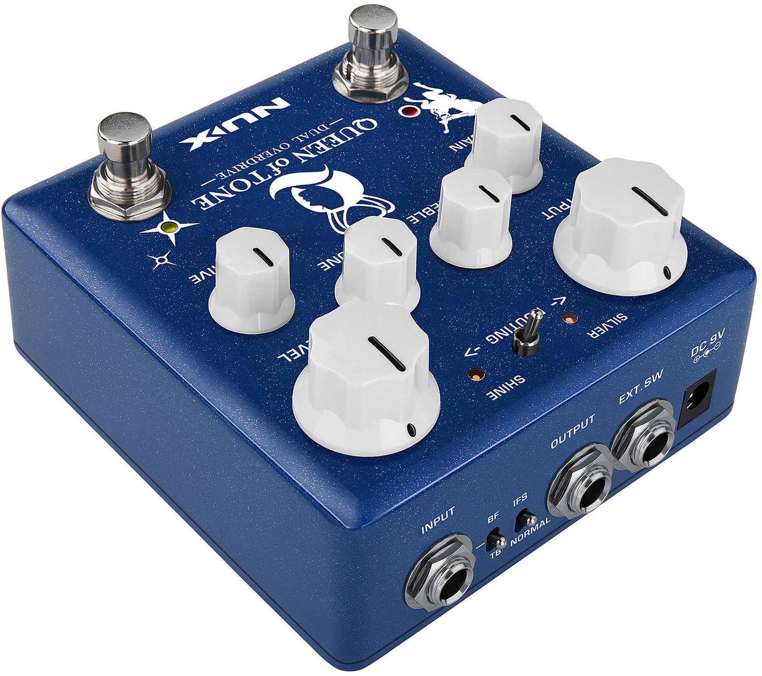 NU-X Queen of Tone Dual Overdrive Pedal - view 8