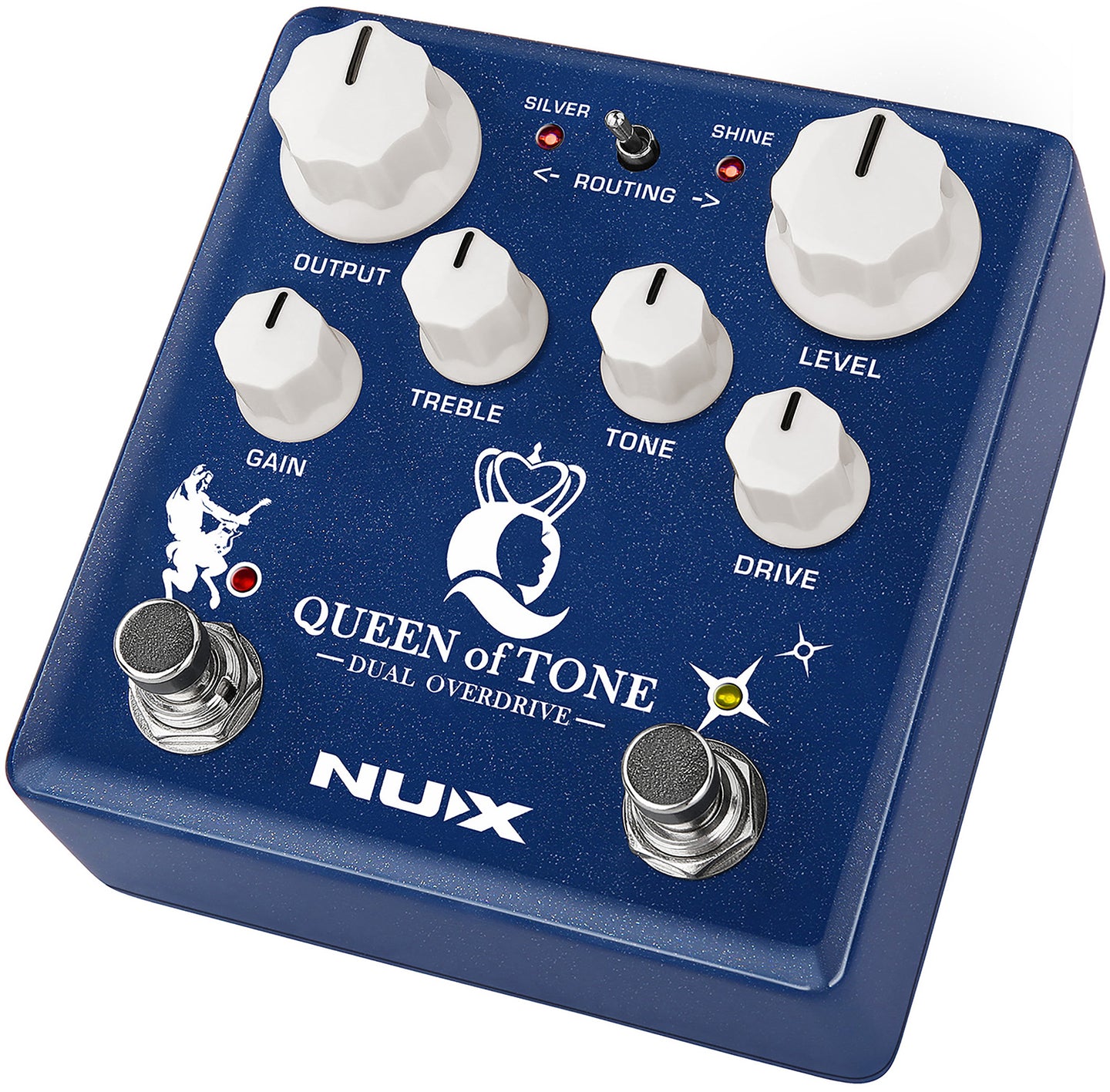 NU-X Queen of Tone Dual Overdrive Pedal - view 7