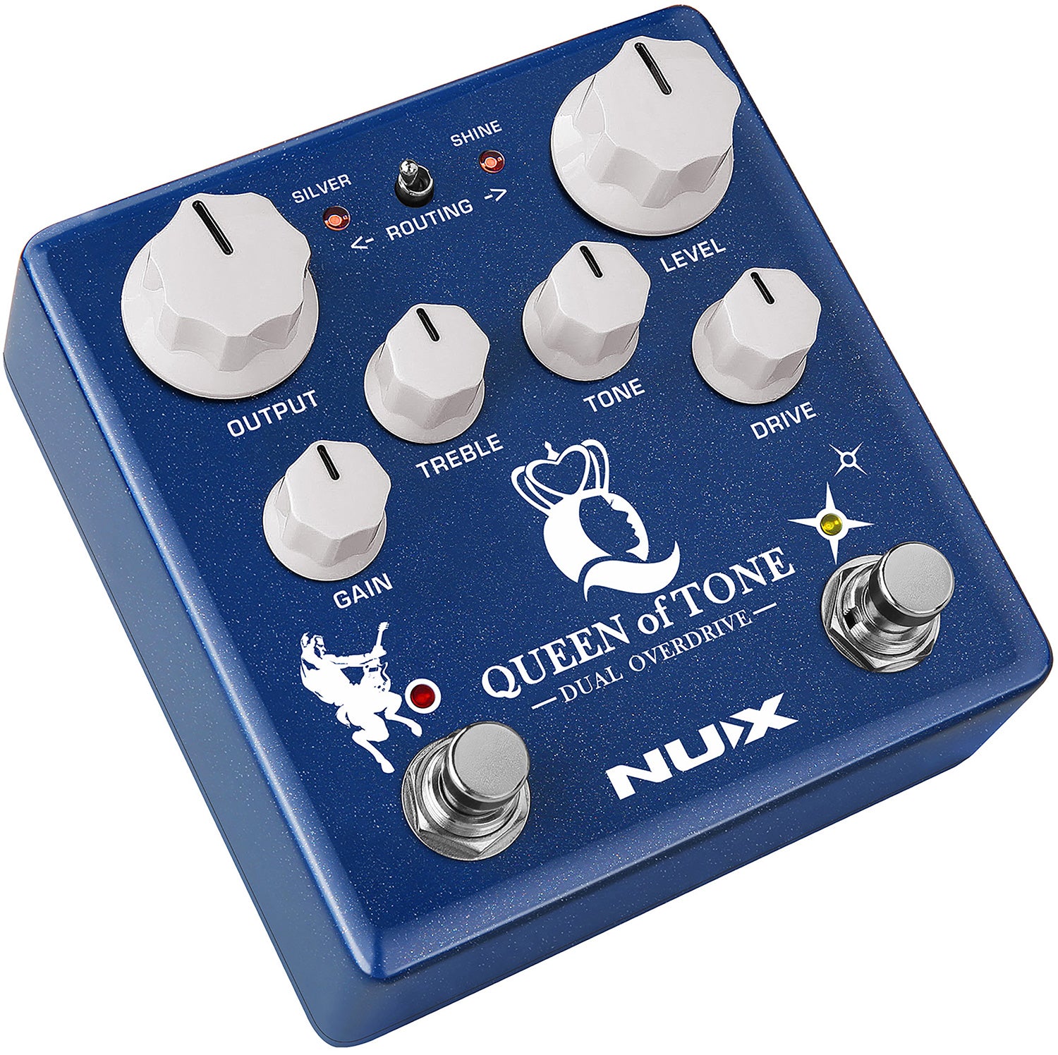 NU-X Queen of Tone Dual Overdrive Pedal - view 9