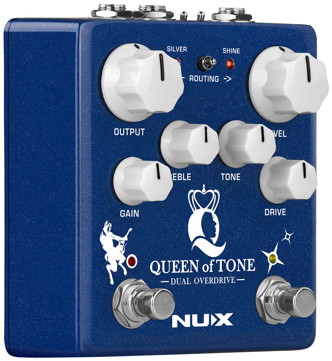 NU-X Queen of Tone Dual Overdrive Pedal - view 6