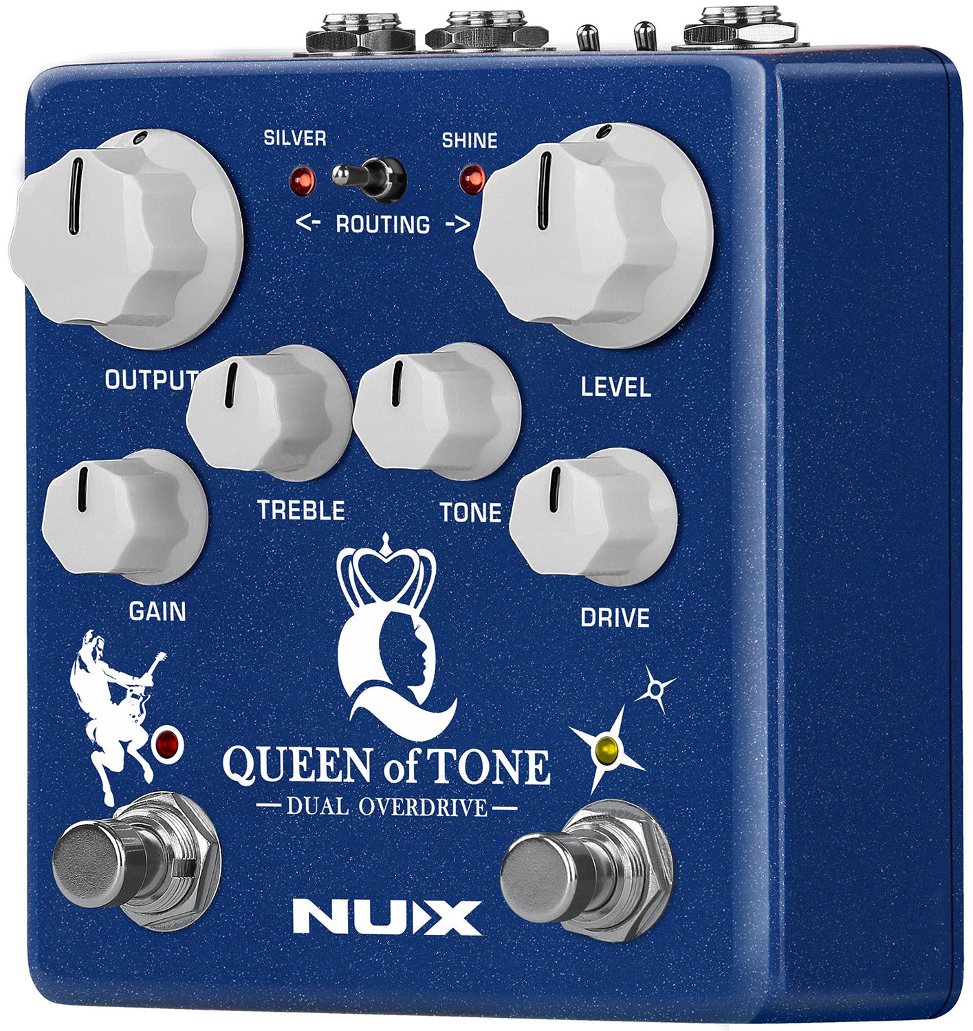 NU-X Queen of Tone Dual Overdrive Pedal - view 2