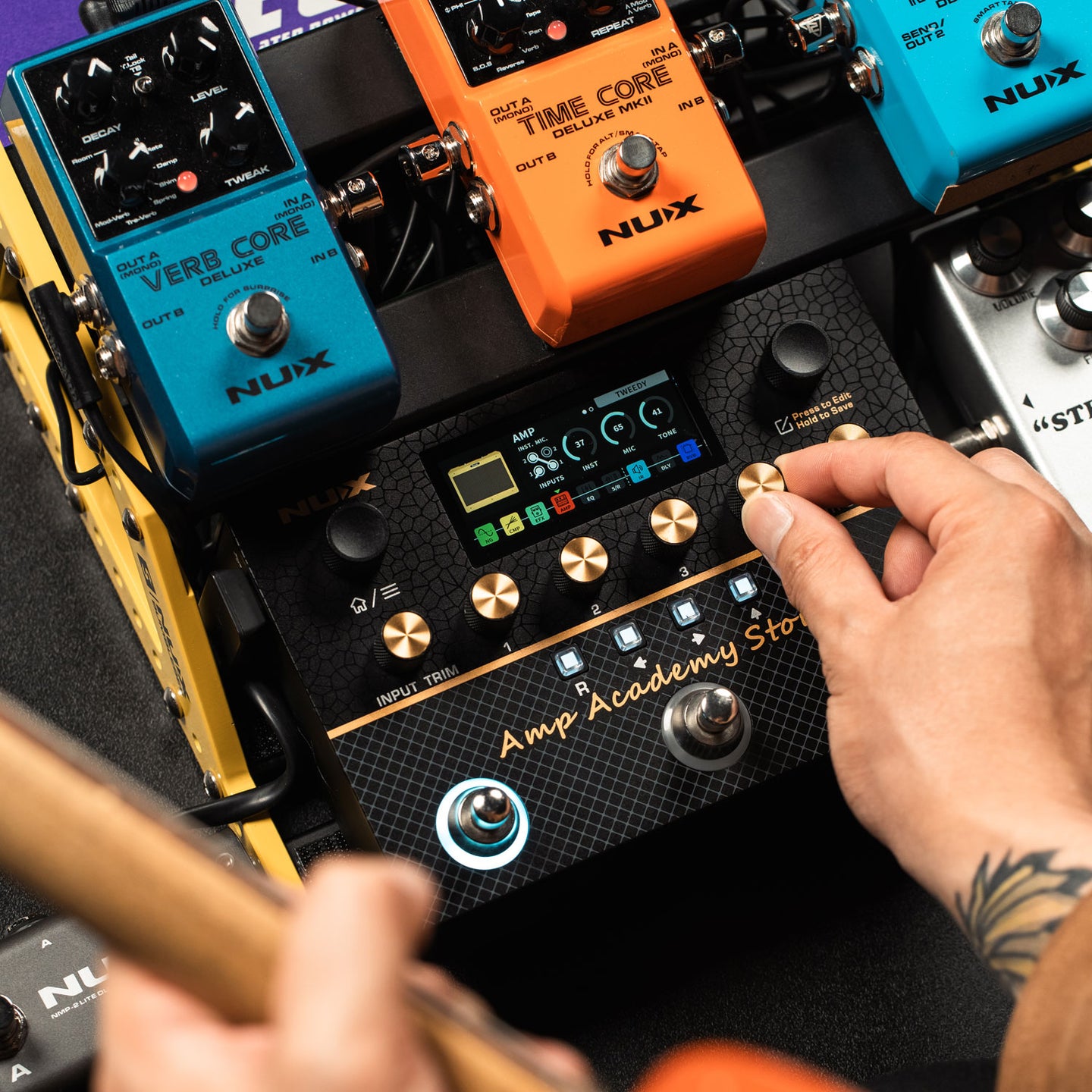 NU-X Amp Academy Stomp Pedal - view 4