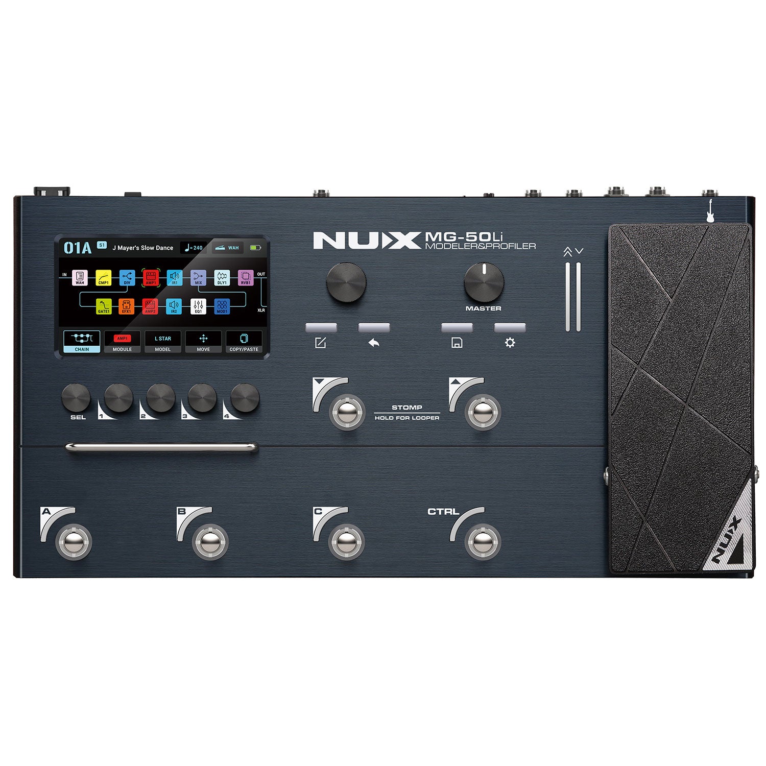 NU-X MG-50li Guitar Multi-FX Dark Blue