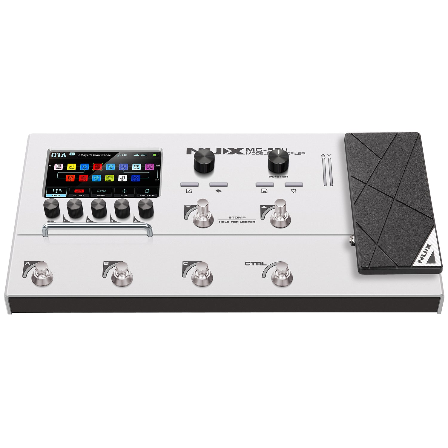 NU-X MG-50li Guitar Multi-FX White - view 3