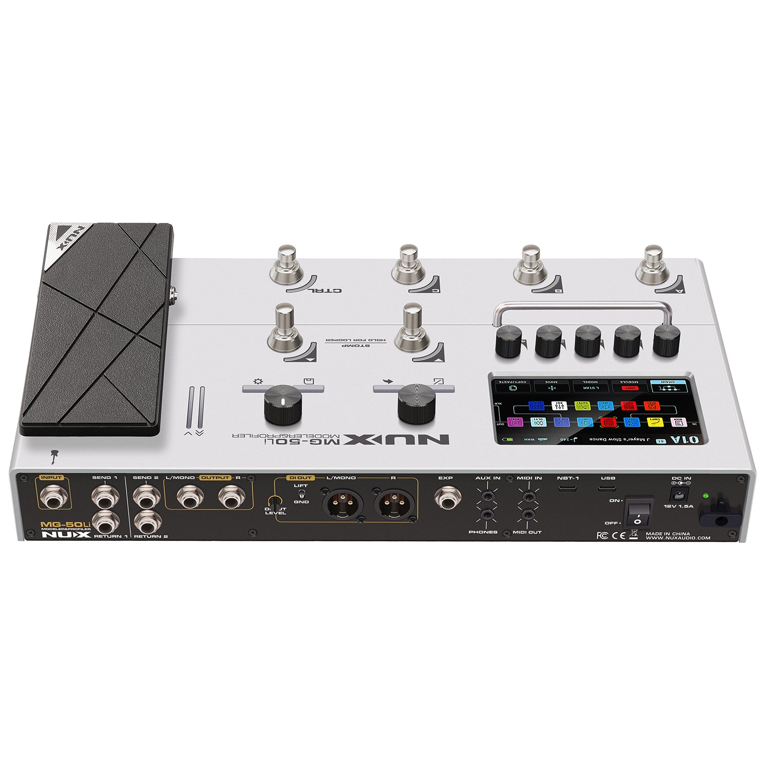 NU-X MG-50li Guitar Multi-FX White - view 5