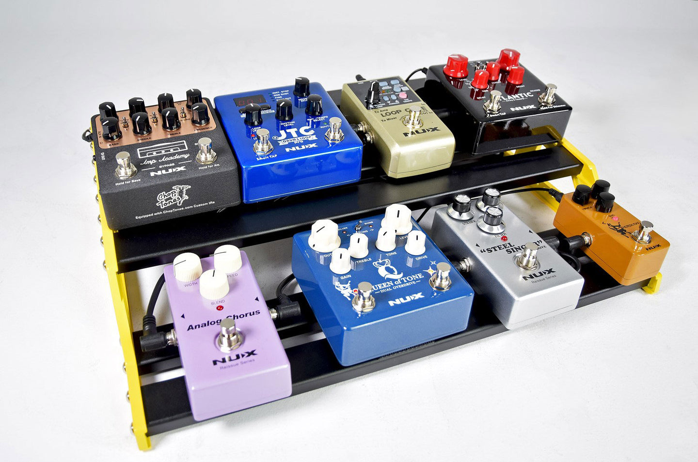 NU-X Medium Bumblebee Pedalboard + Bag + Accessories - view 9
