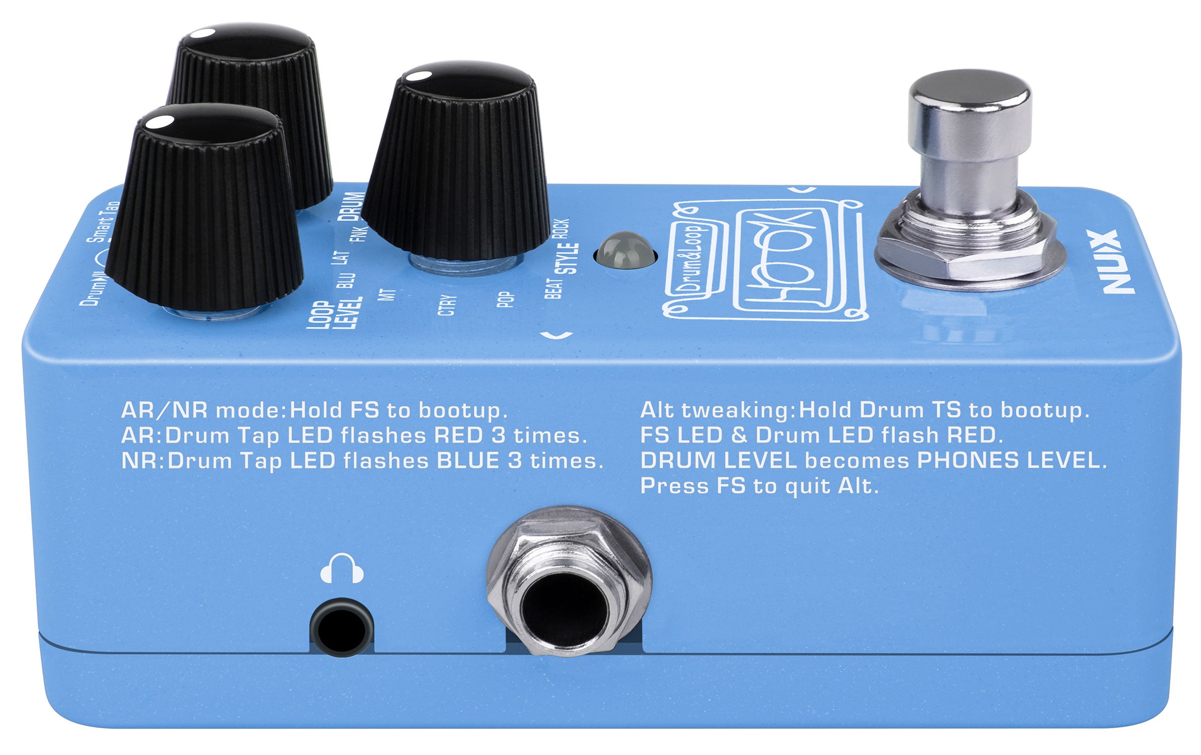 NU-X Hook Drum & Looper Pedal - view 5