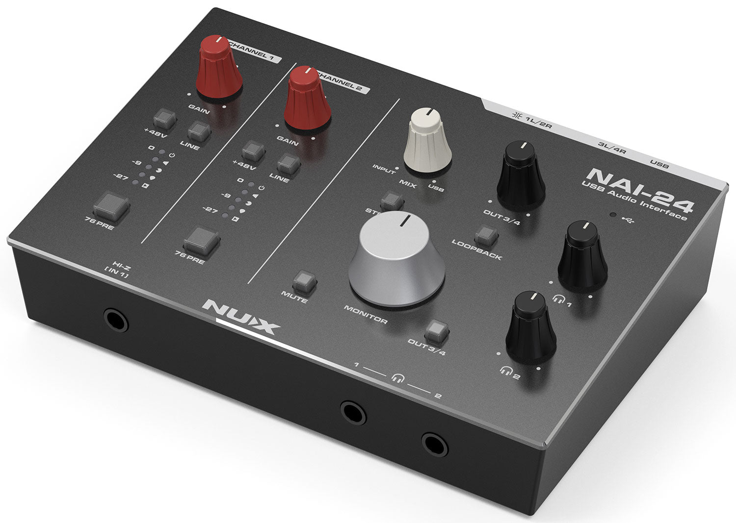 NU-X NAI-24 USB Audio Interface - view 5