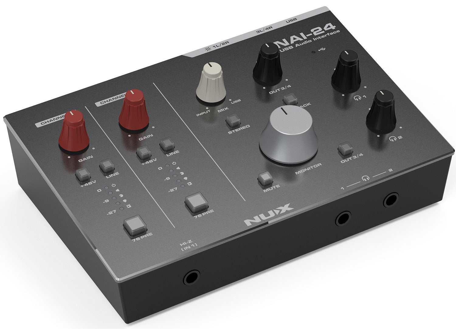 NU-X NAI-24 USB Audio Interface - view 8