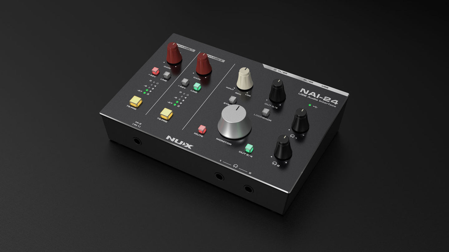 NU-X NAI-24 USB Audio Interface - view 4