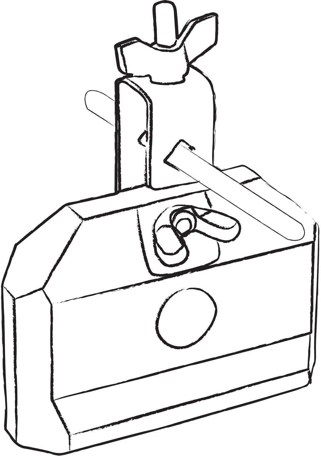 Chord Plastic Block High (Blue) - view 4