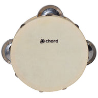Chord Headed Tambourine 10cm (4")