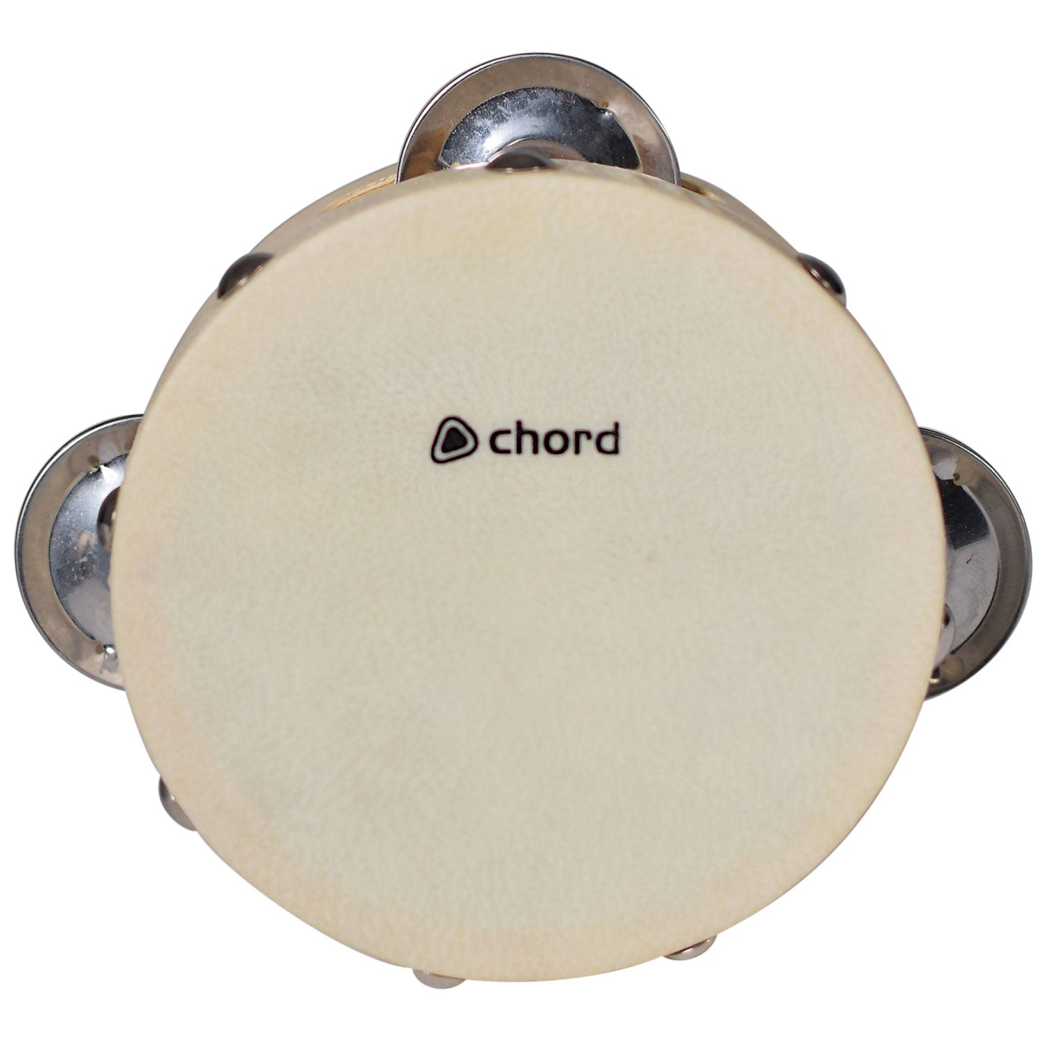 Chord Headed Tambourine 10cm (4")