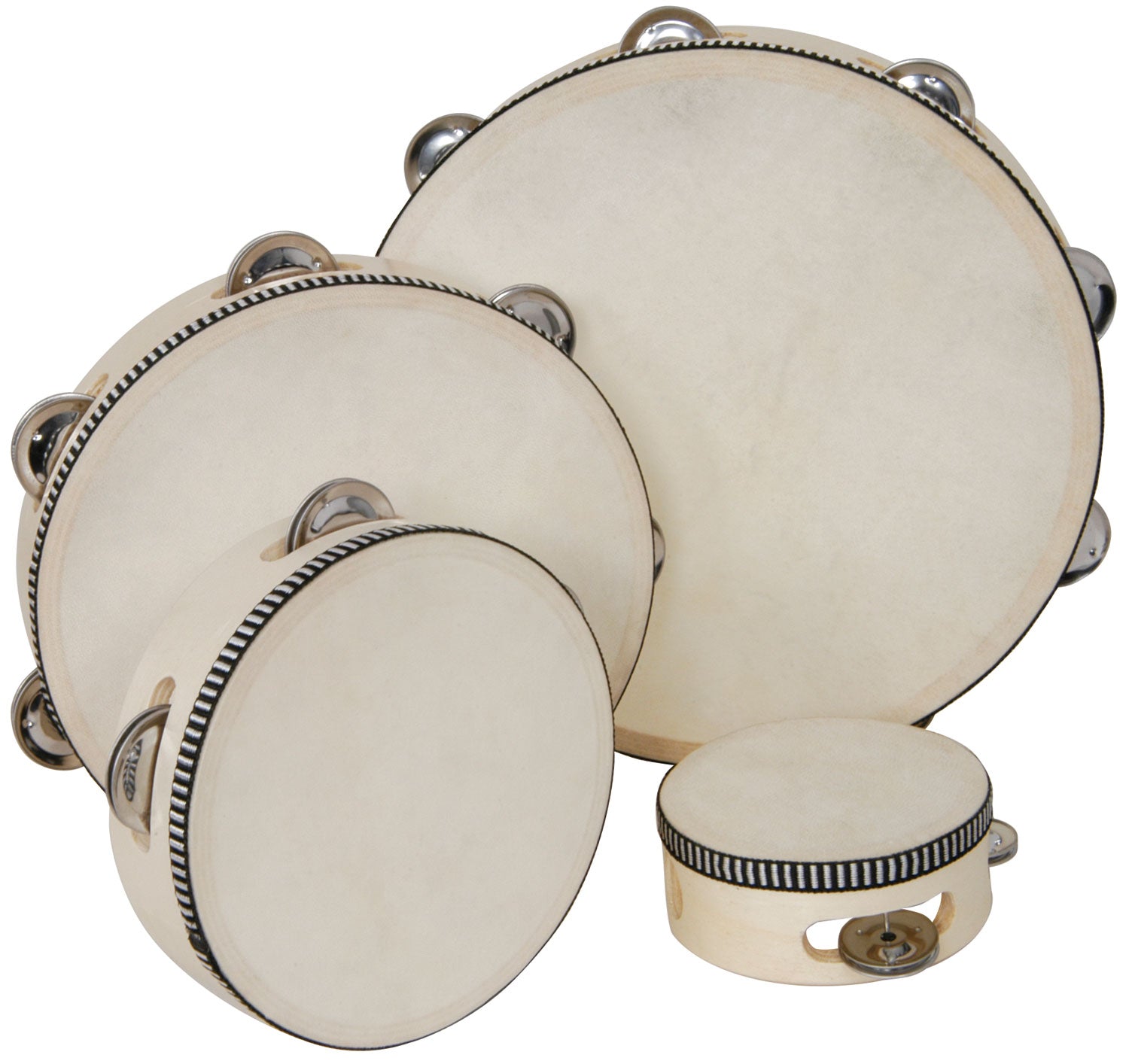 Chord Headed Tambourine 10cm (4") - view 2