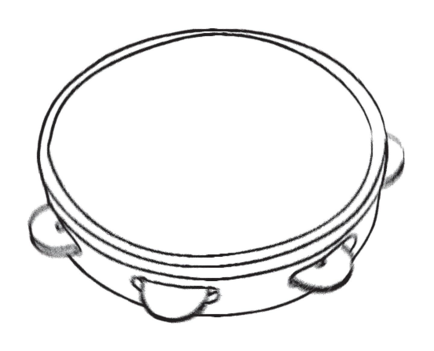 Chord Headed Tambourine 20cm (8") - view 3