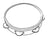 Chord Headed Tambourine 20cm (8") - view 3