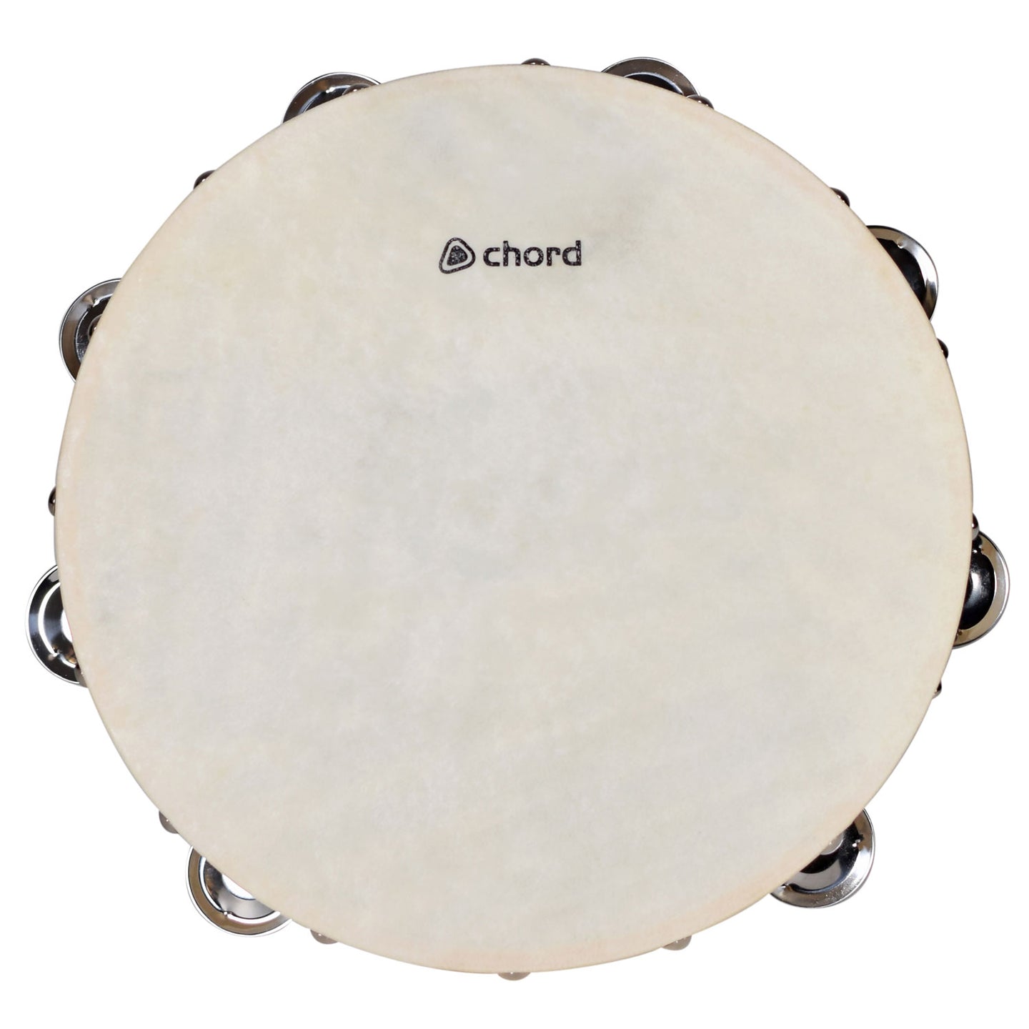 Chord Headed Tambourine 25cm (10")