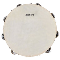 Chord Headed Tambourine 25cm (10")