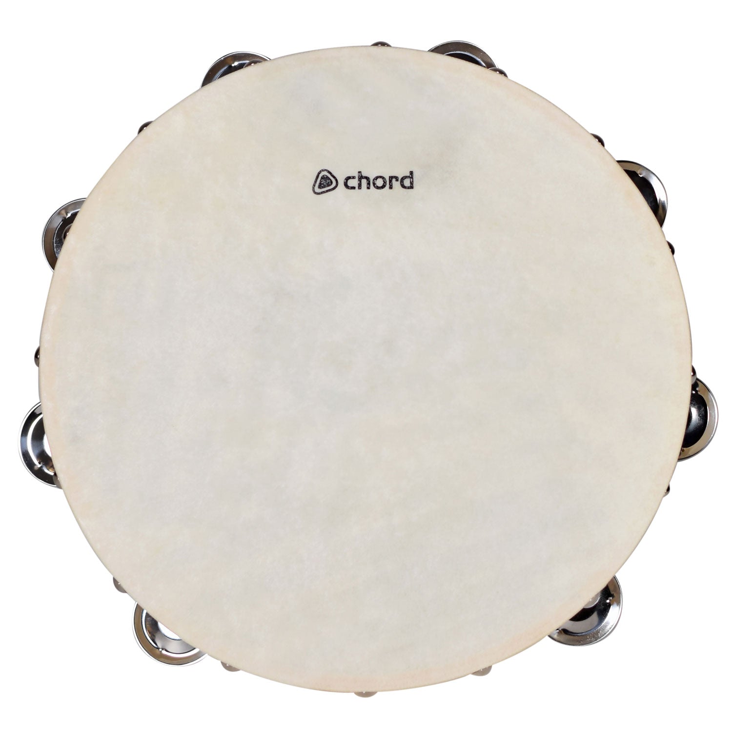 Chord Headed Tambourine 25cm (10")