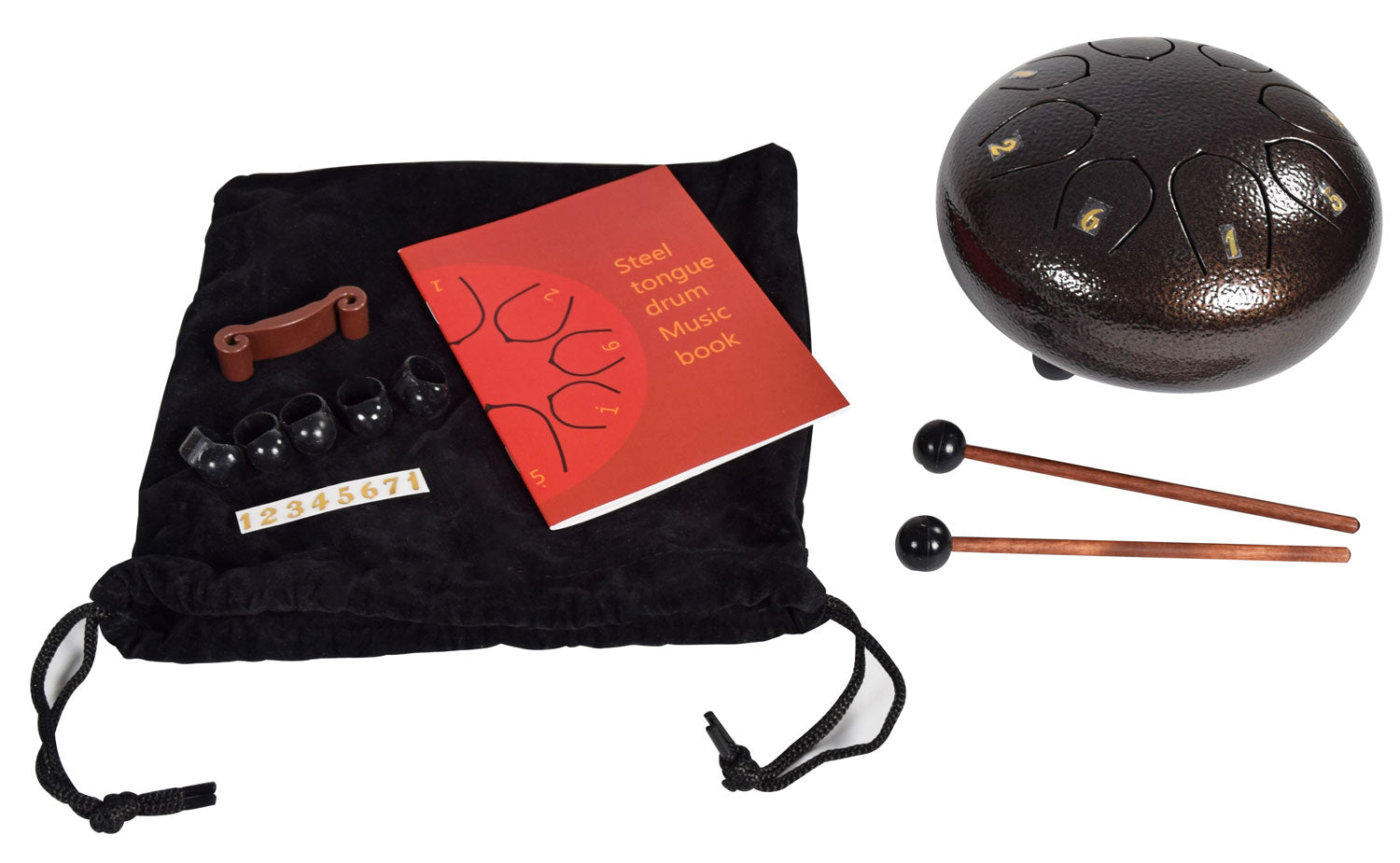 Chord Tongue Drum 6 inch 8-note - Bronze - view 5