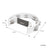Chord Tambourine - Single D white - view 15