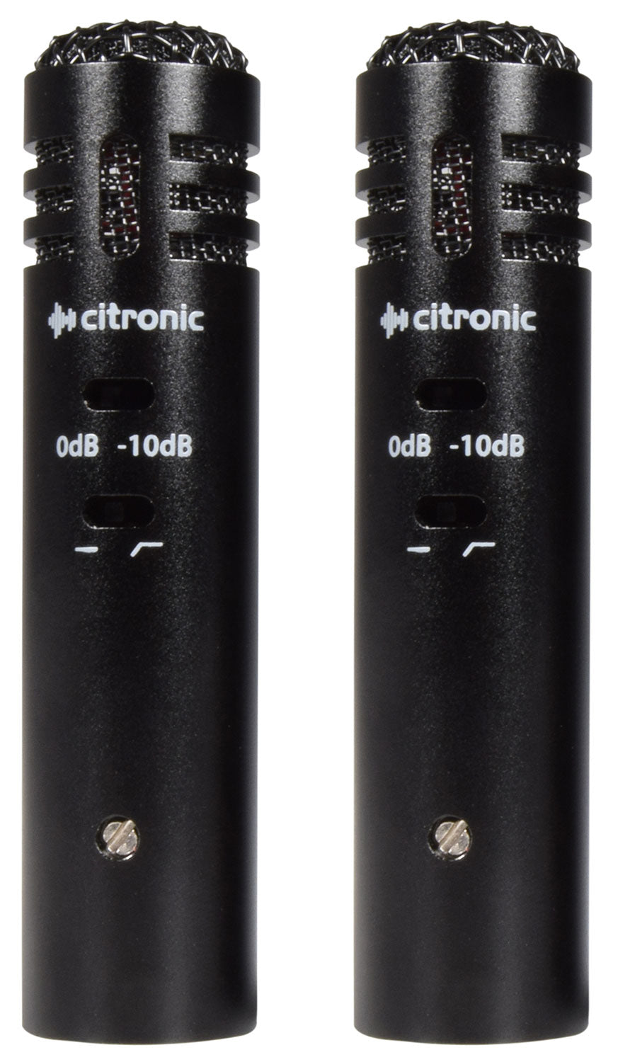 Citronic EC20 Condenser Microphones - Stereo Pair