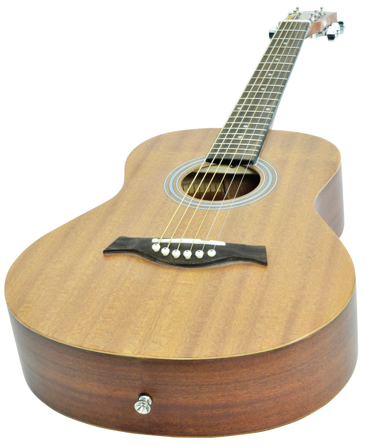 Chord Sapele compact acoustic guitar - view 2