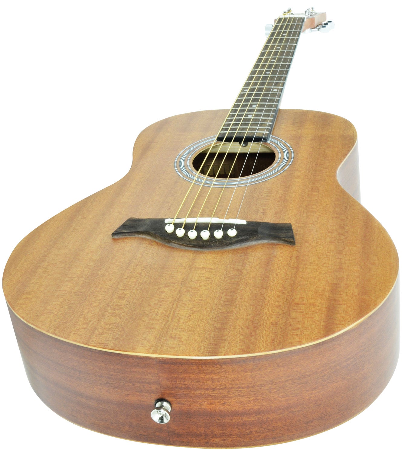 Chord Sapele compact acoustic guitar - view 3