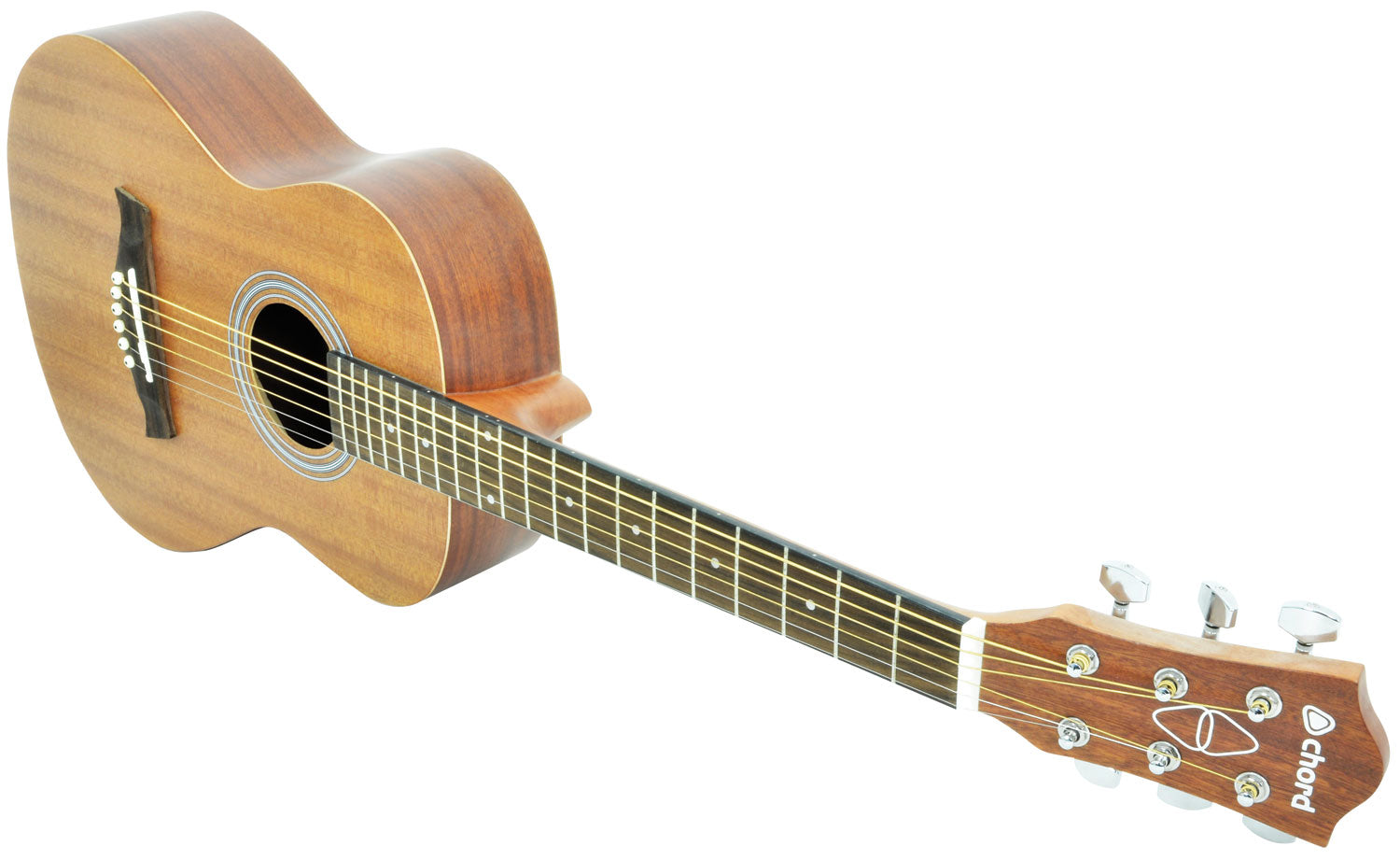 Chord Sapele compact acoustic guitar - view 4