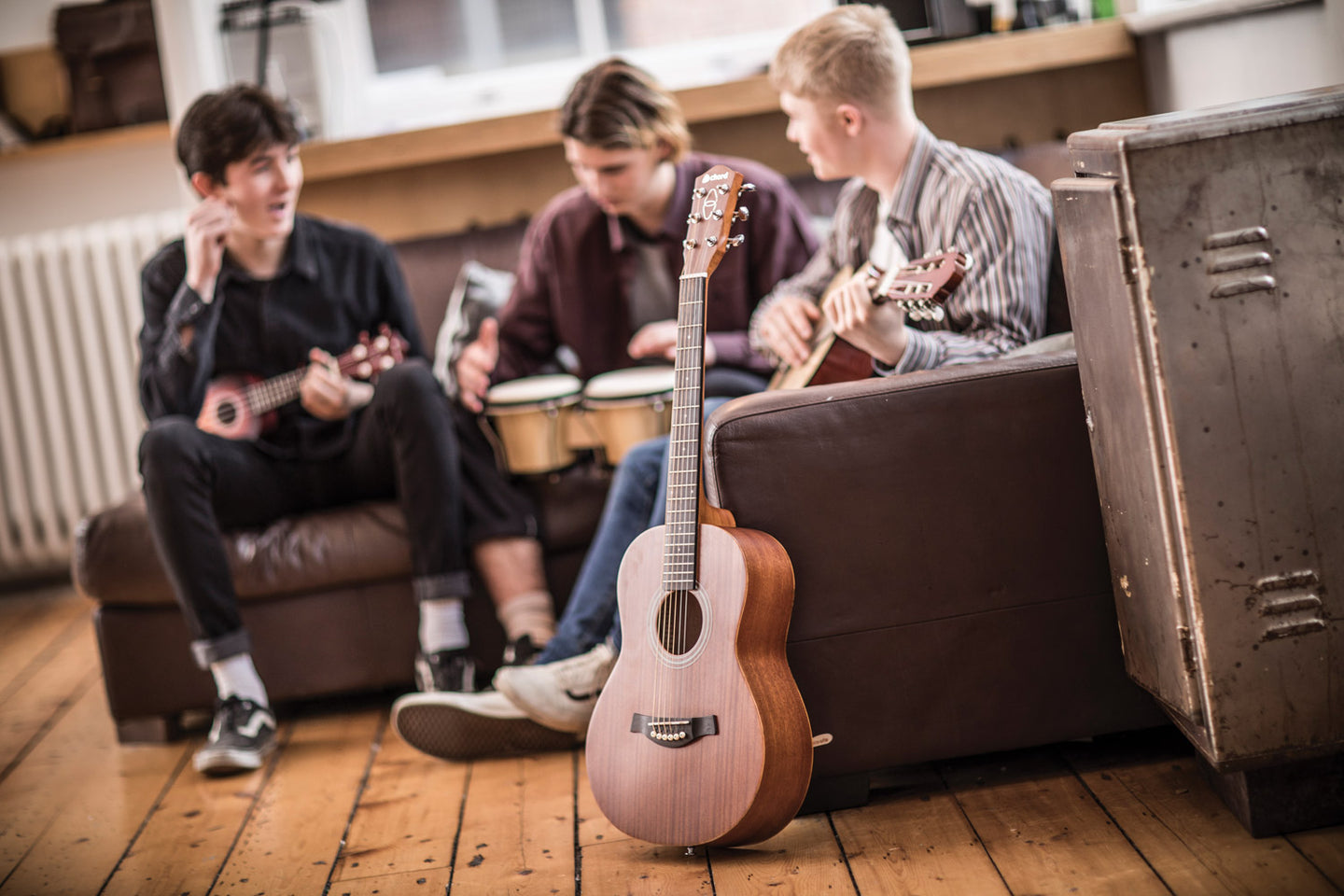 Chord Sapele compact acoustic guitar - view 30